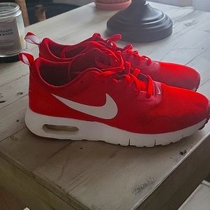 Youth Red Nike shoes size 4.5